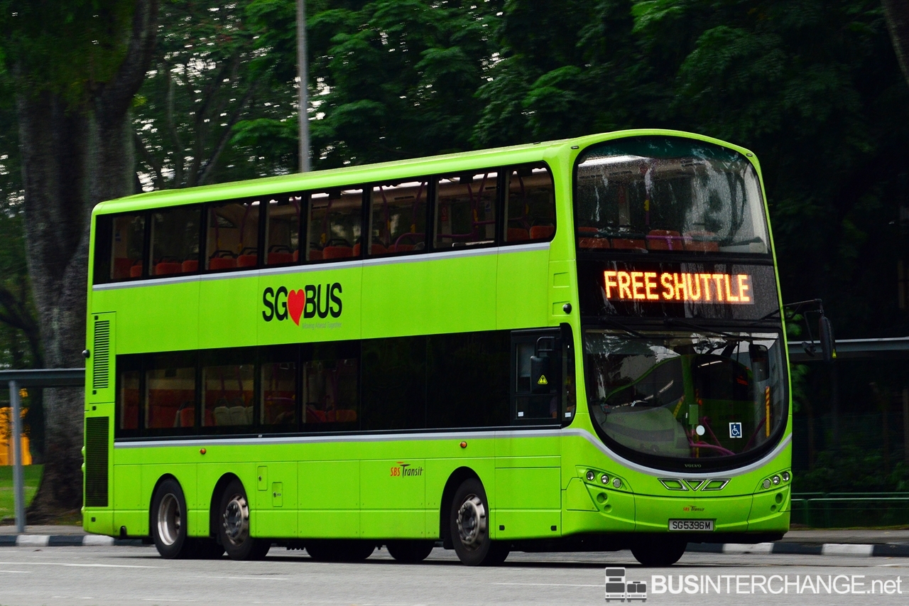 Volvo B9TL (SG5396M - Free Shuttle)
